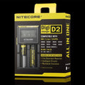 Nitecore D2 Smart Charger with AU Adaptor