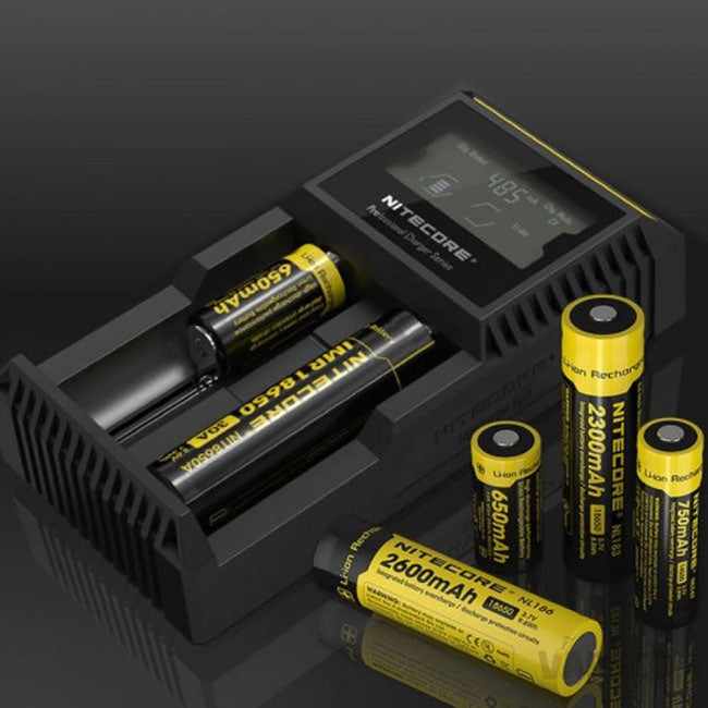 Nitecore D2 Smart Charger with AU Adaptor